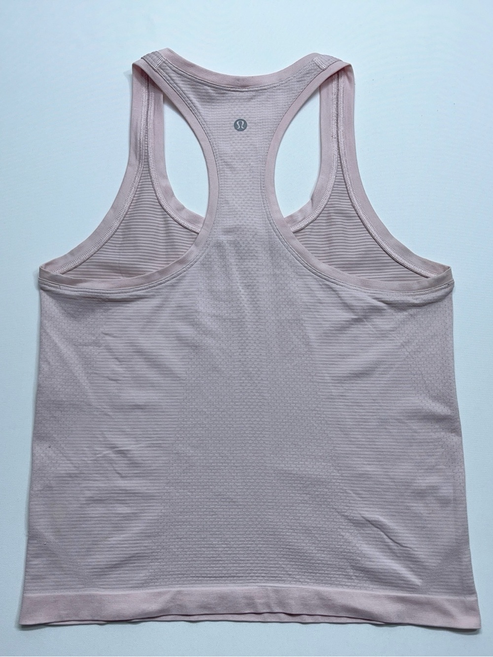 Lululemon Racerback Tank Top Womens 6 Pink Energy Creates Energy - You Race You